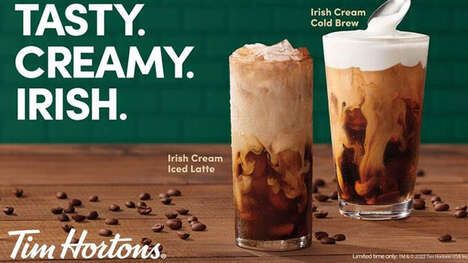 Celebratory Irish Cream Coffees