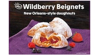 Berry Sauce-Filled Beignets
