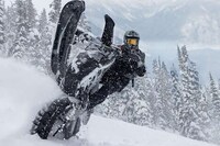 Carbon Fiber Snow Bikes Image 4