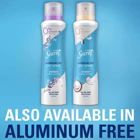 Instant-Dry Antiperspirants