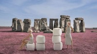Simplistic Outdoor Poufs Image 3
