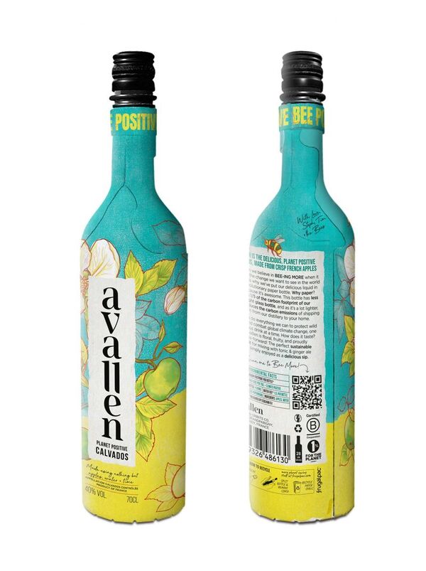 Paper Wine Bottles