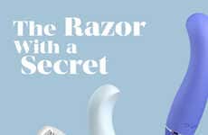 Curvaceous Dual-Use Razors
