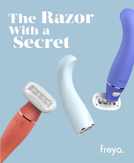 Curvaceous Dual-Use Razors