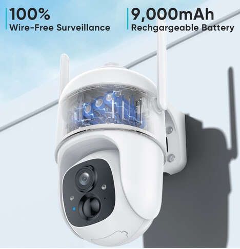 Wide-View Security Cameras