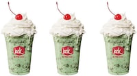 Festive Green Milkshakes Image 1