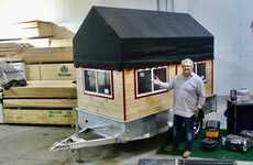 Flatpack Wooden Camping Trailers