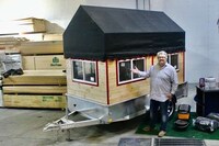 Flatpack Wooden Camping Trailers Image 1