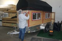 Flatpack Wooden Camping Trailers Image 6