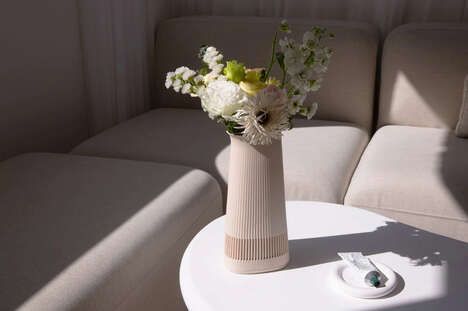 Speaker-Equipped Flower Vases