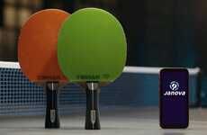 Performance-Tracking Table Tennis Rackets