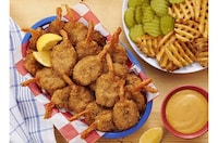 Pickle-Brine Jumbo Shrimps