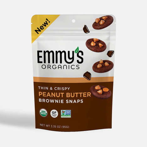 Nutty Brownie Snaps