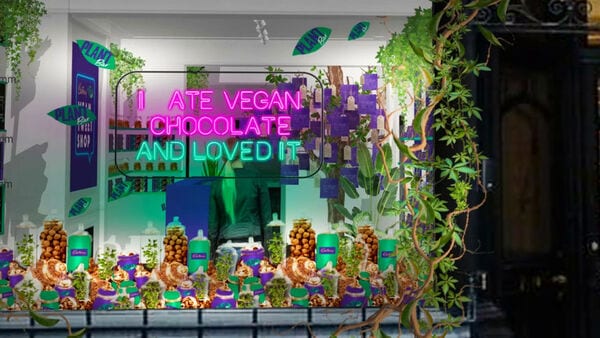 Plant-Based Chocolate Pop-Ups
