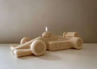 Race Car-Themed Candles