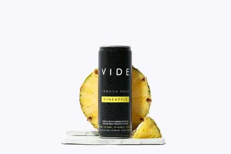 Pineapple Tequila Sodas
