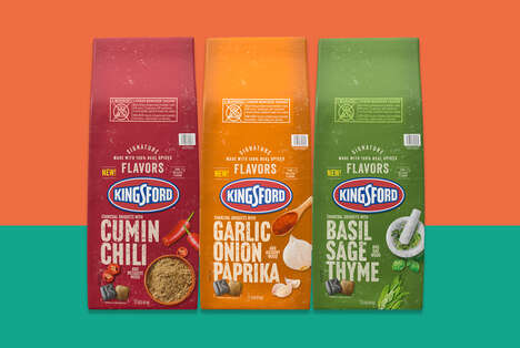 Spice-Based Barbecue Briquets