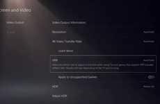 Video-Smoothing Features