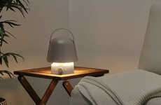 Lantern-Inspired Speaker Lights