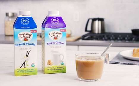 Organic Low-Sugar Dairy Creamers