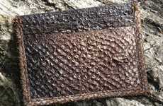 Sustainable Aquatic Leathers