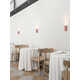 Metal Pleated Wall Fixtures Image 2