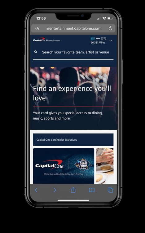 Bank-Branded Ticketing Platforms