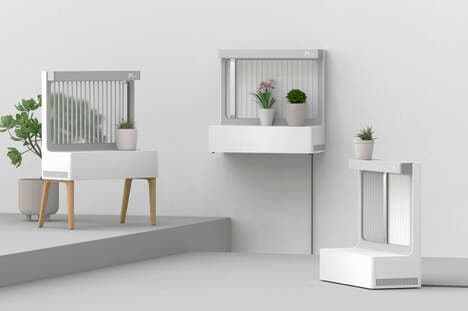 Minimalist Purifying Planters