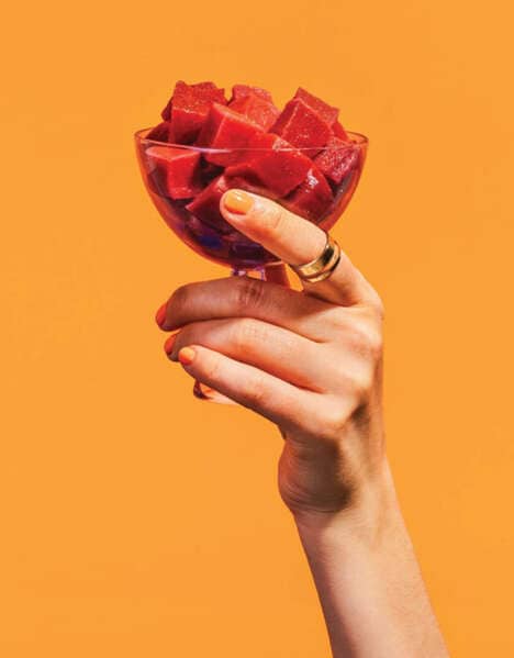 Plant-Based Tuna Cubes