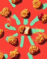 Plant-Based Popcorn Chicken Bites