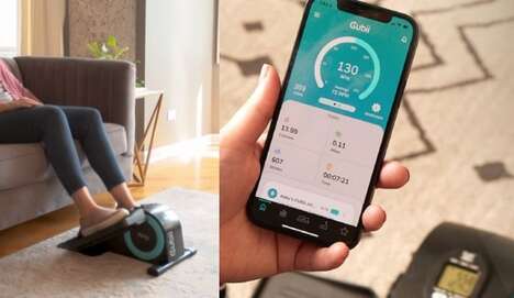 Connected Under-Desk Elliptical Machines