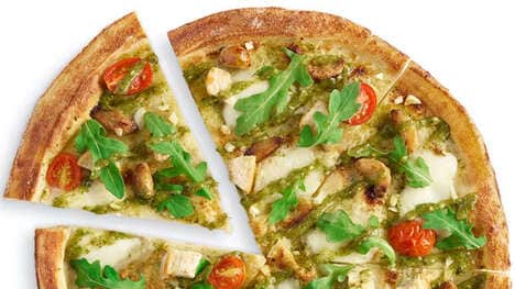 Extra Garlicky Pizzas