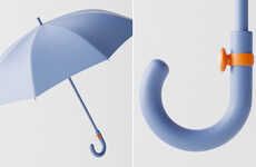 Umbrella-Affixed Tracker Cases