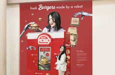 Robot Burger Vending Machines
