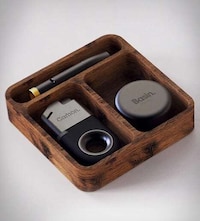 Storage-Equipped Concrete Ashtrays Image 3