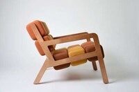 Leftover Textile Lounge Chairs Image 2