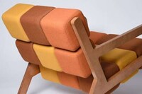 Leftover Textile Lounge Chairs Image 4