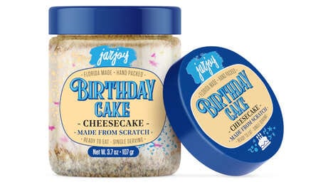 Single-Serve Funfetti Cheesecakes