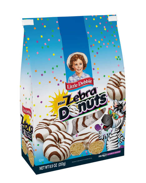 Nostalgic Fudge-Striped Donuts