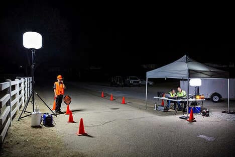 Balloon-Shaped Exterior Illuminators