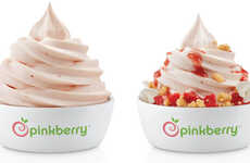 Strawberry Shortcake Frozen Yogurts