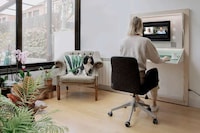 Fold-Down Workstation Desks Image 3