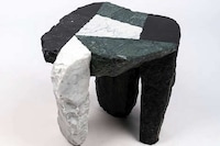 Marble Fragment Side Tables Image 1