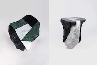 Marble Fragment Side Tables Image 3