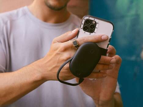 Grip-Enhancing Smartphone Batteries