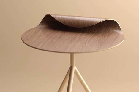 Moveable Wave-Inspired Tables