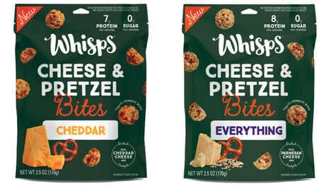 Cheesy Pretzel Bite Snacks