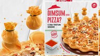 Seafood Dumpling-Topped Pizzas