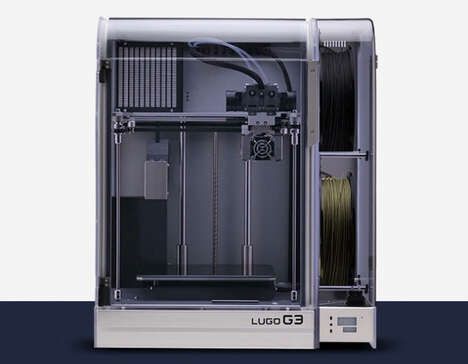 Efficient Dual-Headed 3D Printers