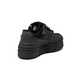 Dark Buckled Platform Sneakers Image 3